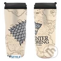 Levně Hrnček Game of Thrones: Winter is coming cestovný (355 ml)
