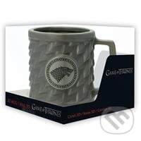 Levně Hrnček Game of Thrones: Stark 3D (500 ml)