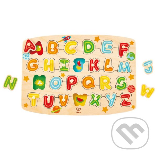 Levně Vkladacie puzzle Abeceda - puzzle z kategorie Maxi dieliky