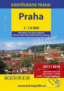 Levně PRAHA velký atlas města 1:15 000