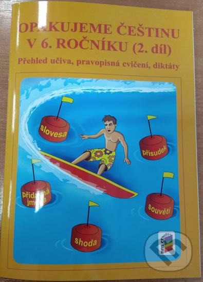 Kniha Opakujeme češtinu v 6. ročníku, 2. díl