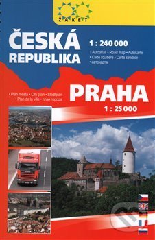 Levně Autoatlas ČR + Praha