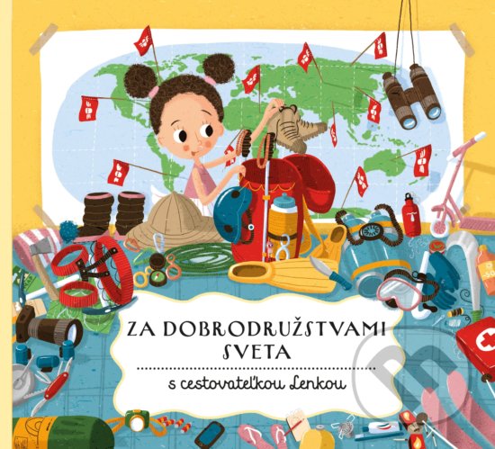 Levně Za dobrodružstvami sveta s cestovateľkou Lenkou - Helena Haraštová, Jakub Cenkl (ilustrácie) - kniha z kategorie Naučné knihy