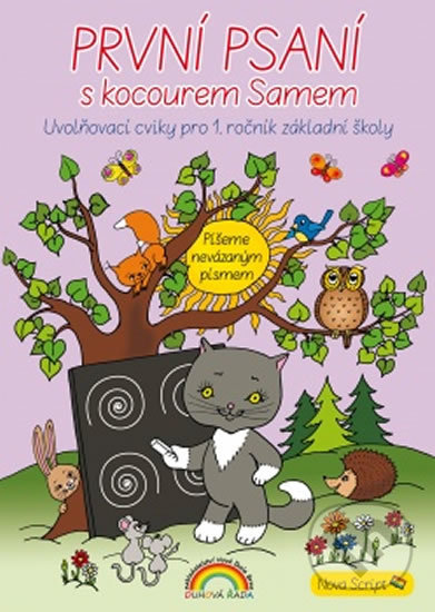 Levně První psaní s kocourem Samem (Nova Script) - Lenka Andrýsková - kniha z kategorie 1. stupeň