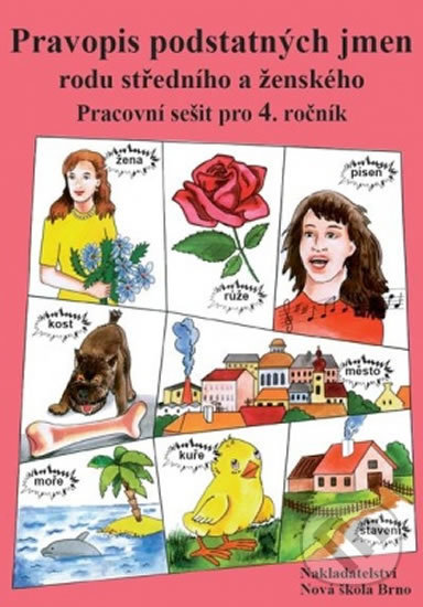 Levně Pravopis podstatných jmen rodu středního a ženského - kniha z kategorie Jazykové učebnice a slovníky