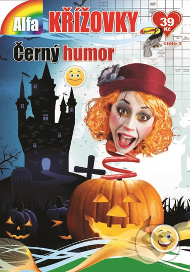 Kniha: Křížovky: Černý humor (Alfasoft). Alfasoft, 2018