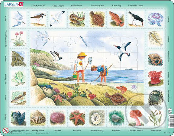 Levně Na pláži NA2 - puzzle z kategorie 15 – 60 dielikov