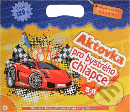 Levně Aktovka pro bystrého chlapce - kniha z kategorie Samolepky