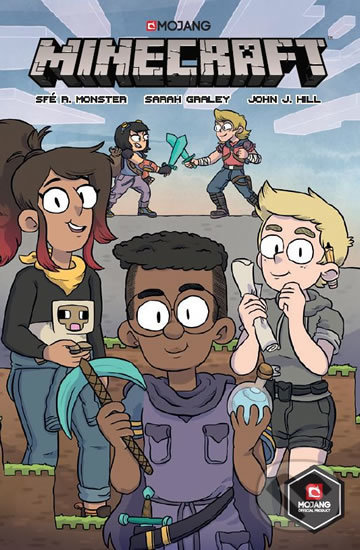 Minecraft komiks: První kniha příběhů - Sfé R. Monster, Sarah Graley (Ilustrácie), Crew, 2019