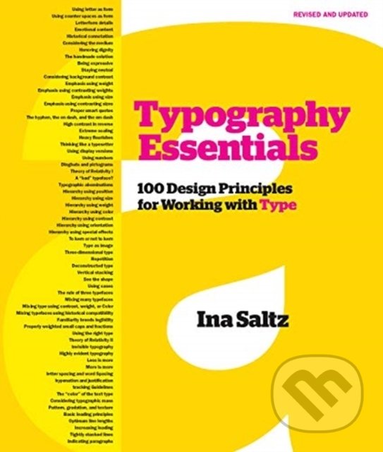 Levně Typography Essentials (100 Design Principles for Working with Type) - kniha z kategorie Umenie, dizajn a architektúra