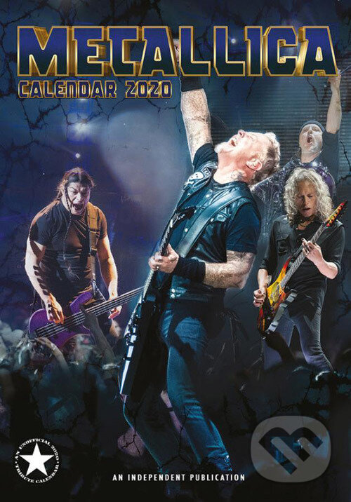 Kalendář 2020: Metallica, Metallica, 2019