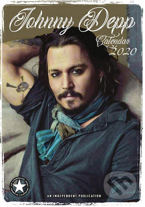 Kalendář 2020: Johnny Depp/Piráti z Karibiku (A3), , 2019