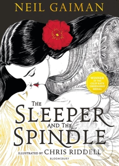 The Sleeper and the Spindle - Neil Gaiman, Chris Riddell (ilustrácie), Bloomsbury, 2019