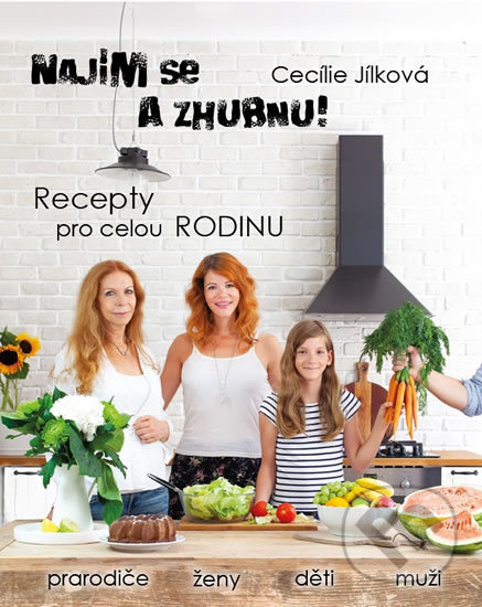Levně Najím se a zhubnu! (Recepty pro celou rodinu) - Cecílie Jílková - kniha z kategorie Diéty a zdravá výživa
