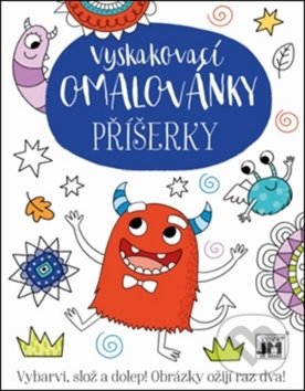 Levně Vyskakovací omalovánky: Příšerky - kniha z kategorie Omaľovávanky