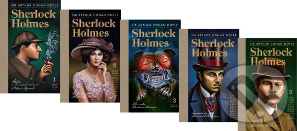 Kniha: Sherlock Holmes (kolekcia 1-5) (Arthur Conan Doyle)