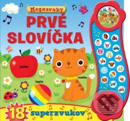 Levně Prvé slovíčka - 18 superzvukov - kniha z kategorie Pre deti a mládež