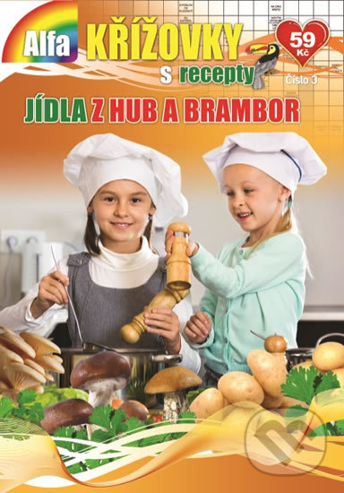Levně Křížovky s recepty 3/2019 - Jídla z hub a brambor - kniha z kategorie Ostatné