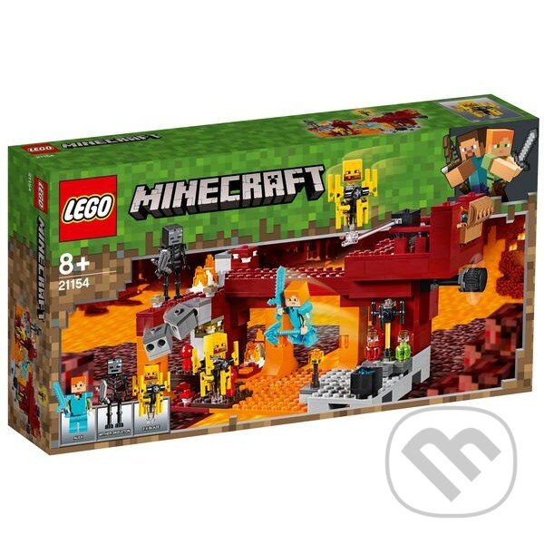Minecraft 21154 Most ohnivákov, LEGO, 2019