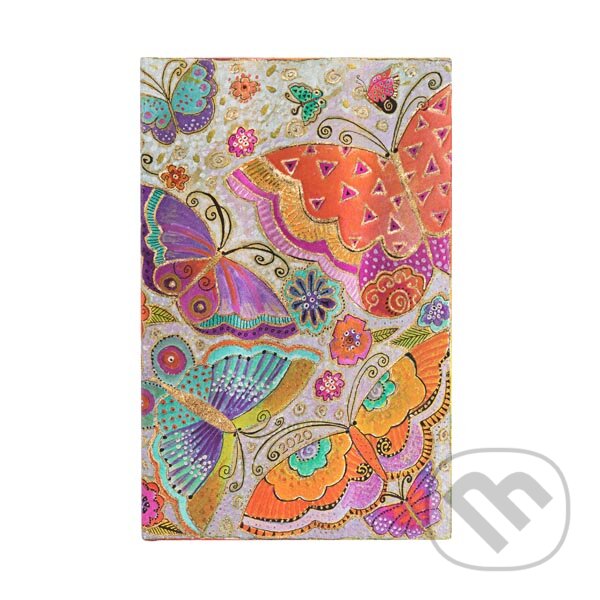 Paperblanks - diár Flutterbyes 2020, Paperblanks, 2019