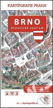 Brno Historické centrum (Kartografie Praha). Kartografie Praha, 2019