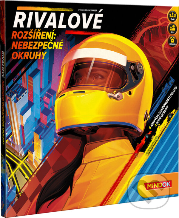Levně Rivalové - Nebezpečné okruhy (rozšíření) - Wolfgang Kramer - hra z kategorie Ostatné