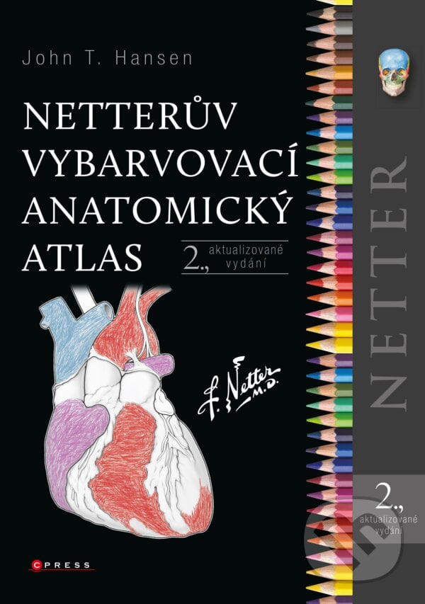 Netterův vybarvovací anatomický atlas - John T. Hansen, CPRESS, 2019