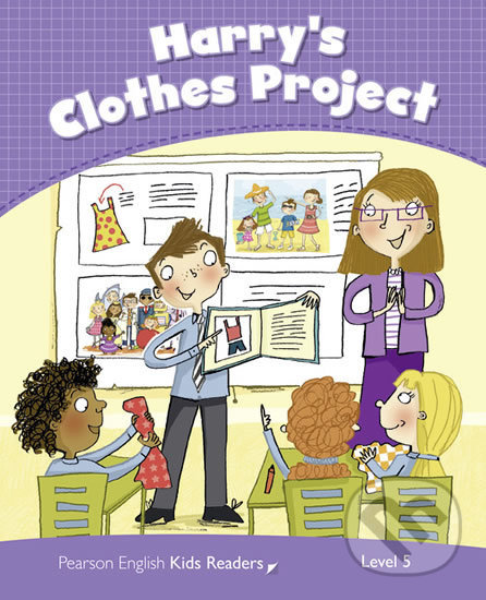 Penguin Kids 5 Harry´s Clothes Project Reader CLIL Pearson