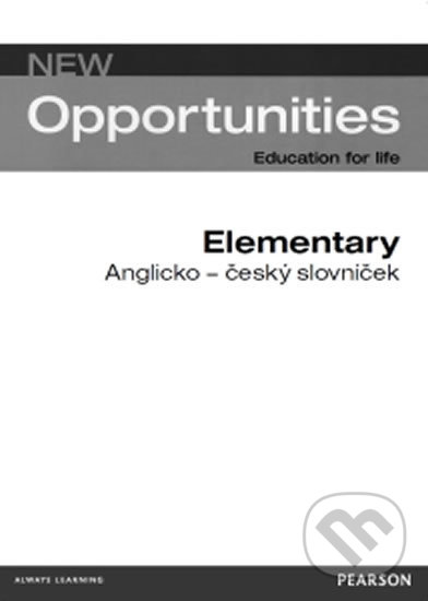 New Opportunities Elementary: Anglicko - český slovníček, Bohemian Ventures, 2017