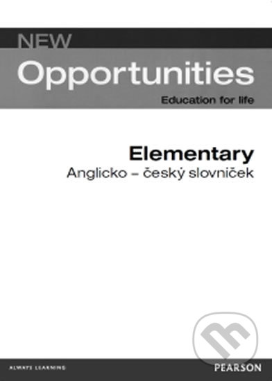 Levně New Opportunities Elementary: Anglicko - český slovníček - kniha z kategorie Jazykové učebnice a slovníky