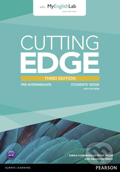 Levně Cutting Edge - Pre-Intermediate - Students' Book (3rd Edition with DVD & MyEnglishLab Pack) - kniha z kategorie Jazykové učebnice a slovníky