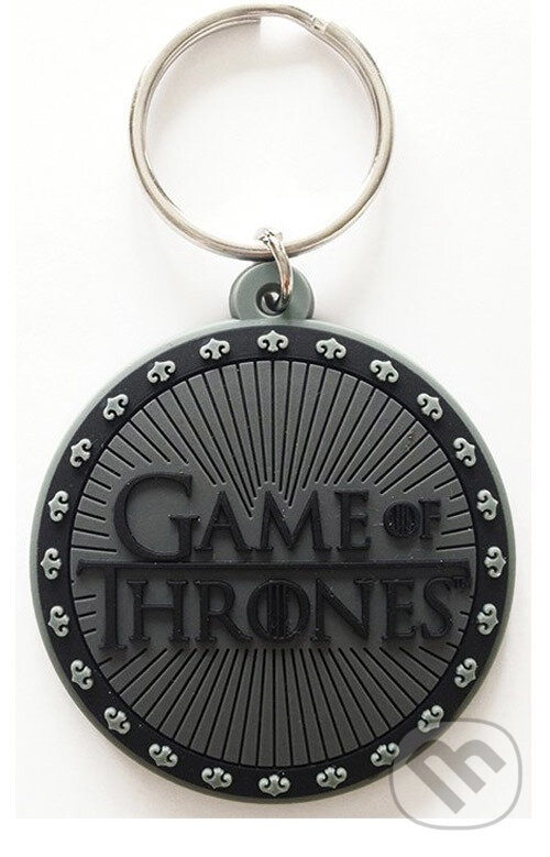 Gumová klíčenka Game of Thrones - Logo, Fantasy, 2015