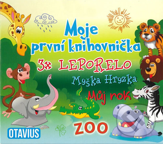 Levně Moje první knihovnička (3x leporelo - Myška Hryzka, Můj rok, ZOO) - kniha z kategorie Pre deti a mládež