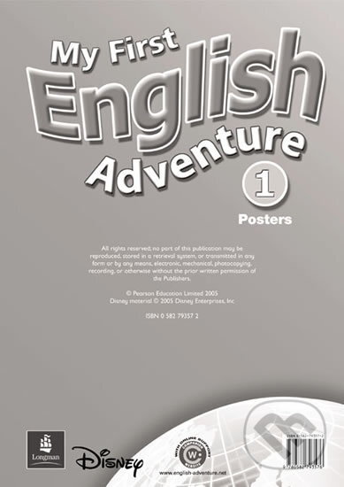 My First English Adventure 1 Posters Pearson