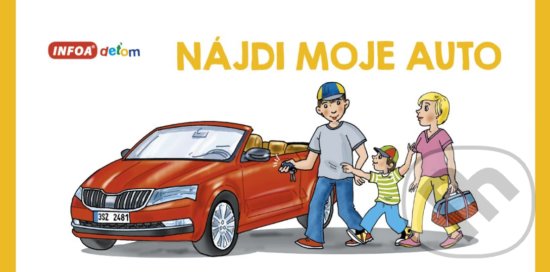 Levně Nájdi moje auto - kniha z kategorie Pre deti a mládež
