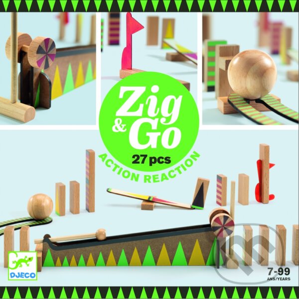 Spoločenská hra: Zig & Go – 5641 (Djeco). Djeco, 2019