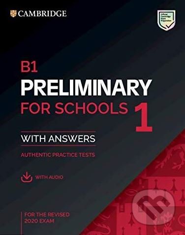 Levně B1 Preliminary for Schools 1 for the Revised 2020 Exam - kniha z kategorie Jazykové učebnice a slovníky