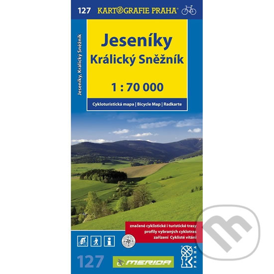 Levně 1: 70T(127)-Jeseníky Kralický Sněžník (cyklomapa)