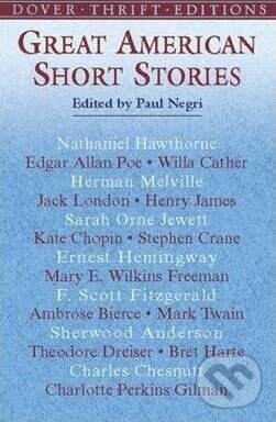 Kniha: Great American Short Stories (Paul Negri). Dover Publications, 2002