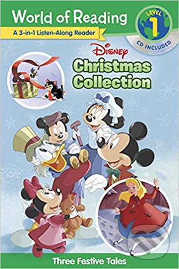 Levně Disney Christmas Collection: Three Festive Tales (A 3-In-1 Listen-Along Reader (Level 1)) - kniha z kategorie Beletria