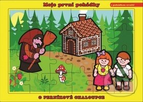 Levně Puzzle deskové: O perníkové chaloupce - puzzle z kategorie 15 – 60 dielikov