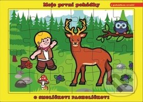 Levně Puzzle deskové: O Smolíčkovi Pacholíčkovi - puzzle z kategorie Maxi dieliky