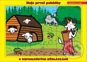 Levně Puzzle deskové: O Neposlušných Kůzlátkách - puzzle z kategorie 15 – 60 dielikov