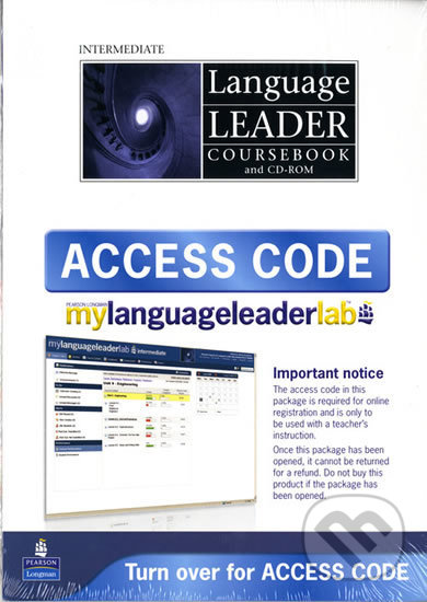 Levně Language Leader - Intermediate - Coursebook (With LMS/Access Card Pack) - kniha z kategorie Jazykové učebnice a slovníky