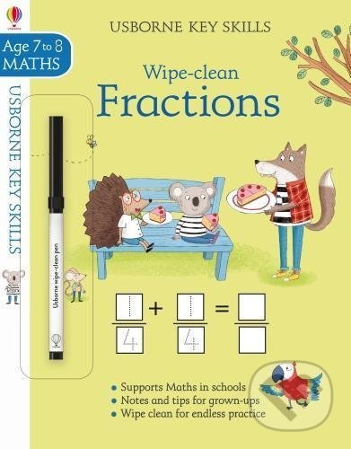 Levně Wipe-Clean Fraction - Holly Bathie - kniha z kategorie Pre deti a mládež