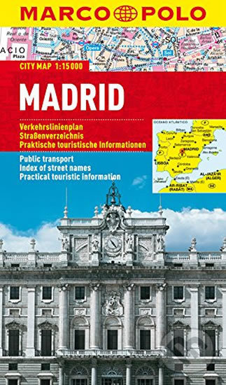 Kniha: Madrid - City map 1:15 000 (Marco Polo). Marco Polo, 2013
