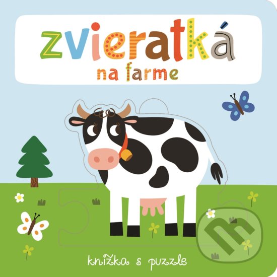 Levně Zvieratká na farme Puzzle (Knižka s puzzle) - Beatrice Tinarelli - kniha z kategorie Náučné puzzle