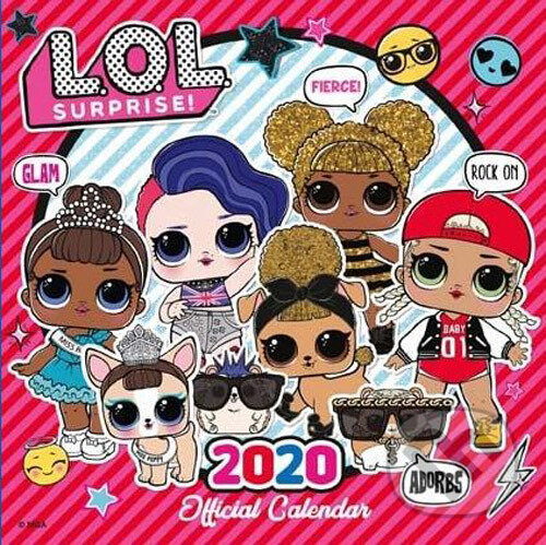Oficiální dětský kalendář 2020: L.O.L. Surprise!, , 2019