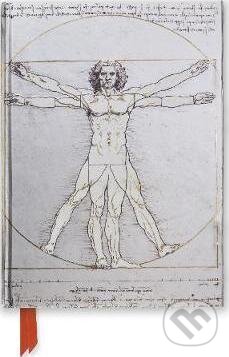 Levně Da Vinci Vitruvian Man (Foiled journal)