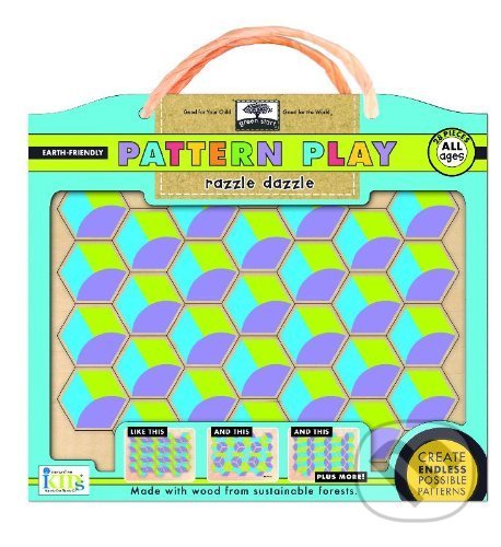 Green Start Pattern Play Wooden Puzzles, Innovative Kids, 2017